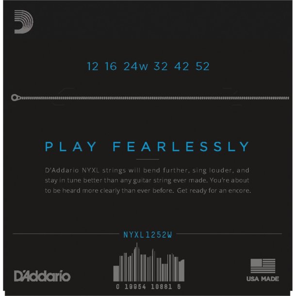 D'Addario NYXL1252W, 012-052W